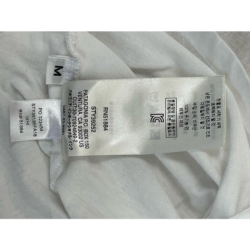 希少　パタゴニア　レディース　usa サイズM（パタアロハ購入） patagonia（パタゴニア） 米国製 パタロハ ハレイワ限定 Tシャツ