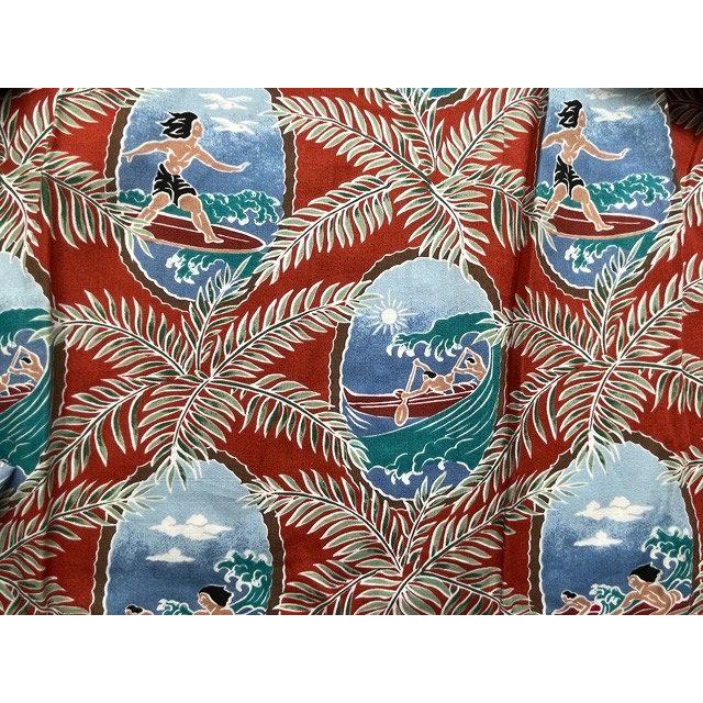 デッドストック 90's レインスプーナー reyn spooner DIETRICH VAREZ COLLECTIOIN 半袖 アロハシャツ フルボタン ハワイ製 M [ta-0487] | reyn spooner | 07