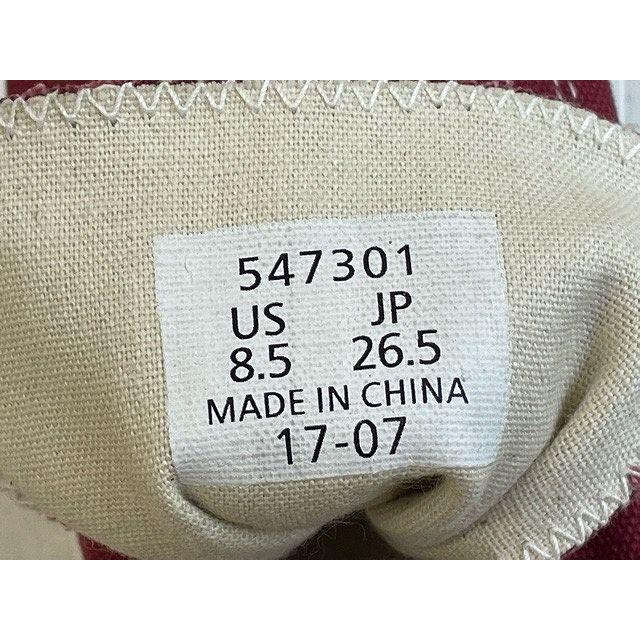 PRO-Keds プロケッズ ロイヤルアメリカ ROYALAMERICA HI 547301 スニーカー バーガンディ ゴム紐に交換 サイズ26.5 [ta-0505] | PRO-Keds | 08