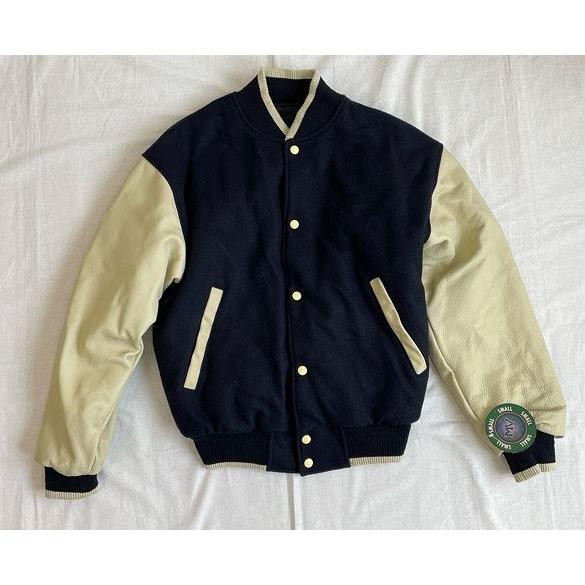 USED ユーズド　MV SPORT 90s USA製　バーシティジャケット　L デッドストック 90's 米国製 MV SPORT MVスポーツ スタジャン アワード