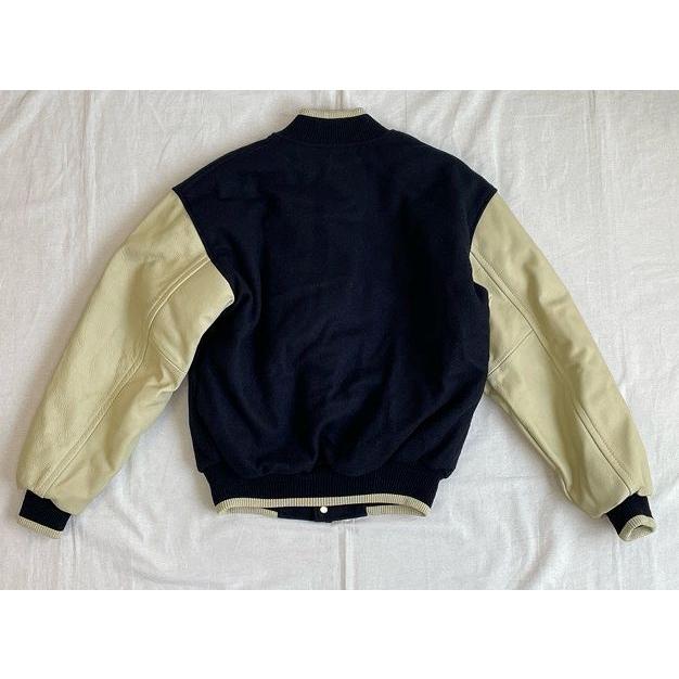 USED ユーズド　MV SPORT 90s USA製　バーシティジャケット　L デッドストック 90's 米国製 MV SPORT MVスポーツ スタジャン アワード