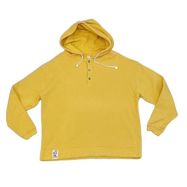 米国製 チャムス CHUMS フーデッドハリケーントップ Hooded Hurricane Top パーカー イエロー サイズM [ta-0575] | CHUMS