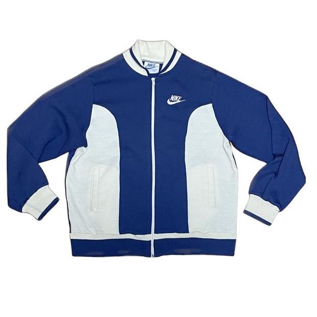 70s VINTAGE NIKE ナイキ ジャージ トラックトップ M NIKE 70's 青タグ 台湾製 ビンテージ ナイキ トラックトップ