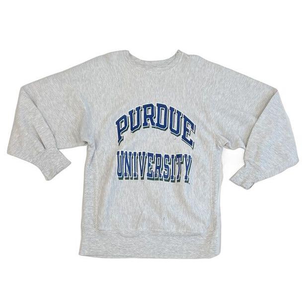 Champion REVERSE WEAVE PURDUE トレーナー グレー REVERSE