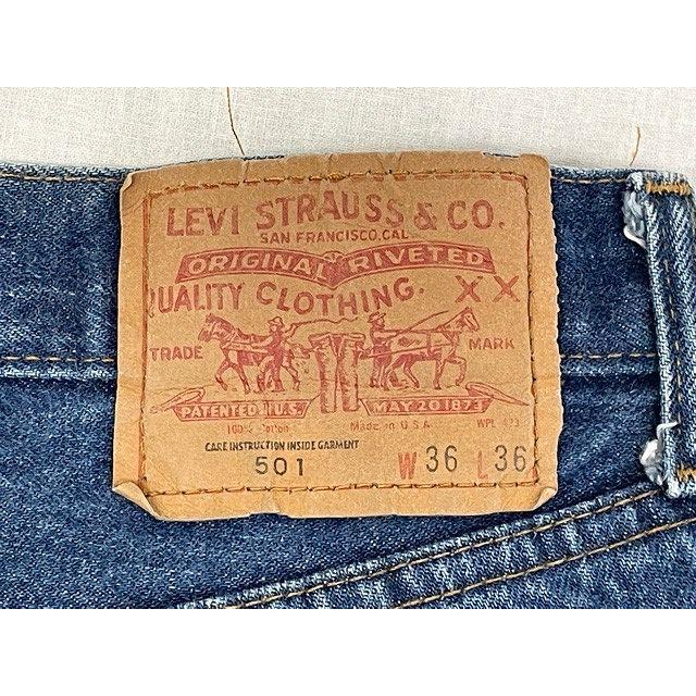 Levi's（リーバイス） 米国製 80's 1981 LEVI'S 501 ハチマル 黒カン