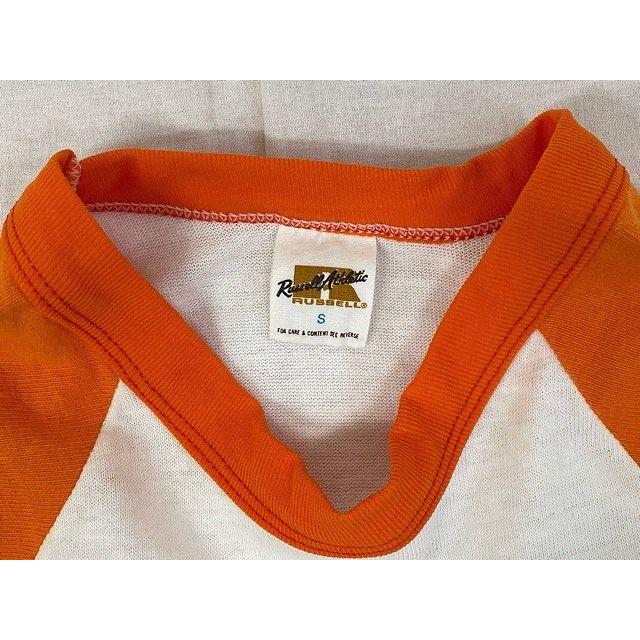 い*ん様 激レア 70s 80s ヴィンテージ Russell ラグランTシャツ Russell Athletic（ラッセル アスレティック） 70's 米国製 MADE IN