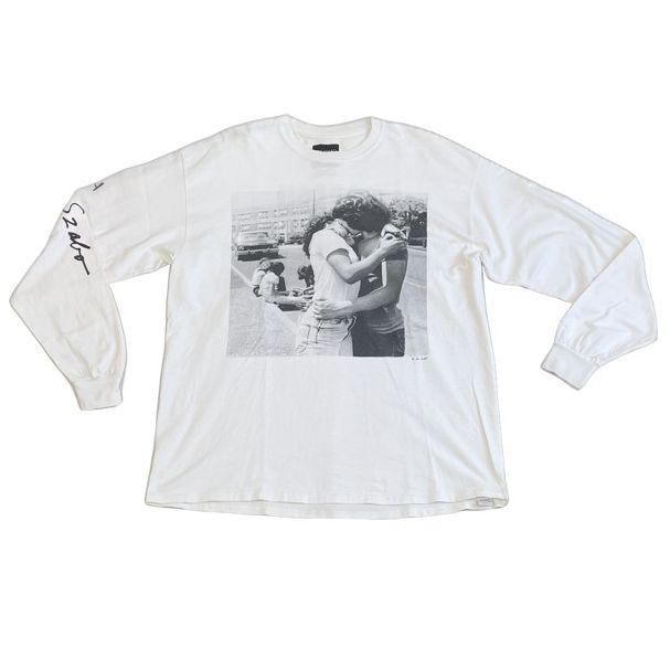 JOSEPH SZABO ジョセフスザボ フォトプリント Tシャツ KISS 長袖 両面