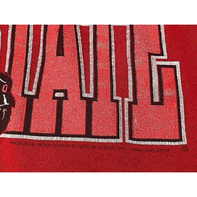 MADE IN USA 90's 米国製 スウェット OHIO STATE BUCKEYS オハイオ