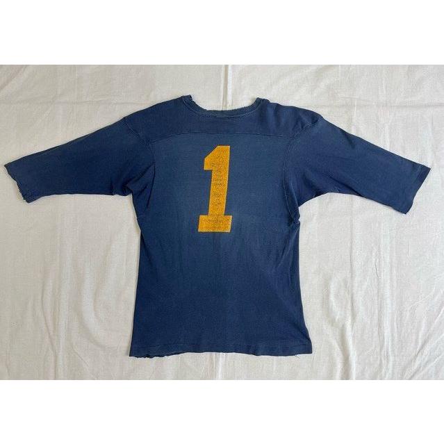 Champion フットボール Tシャツ 80's チャンピオン フェード L 80s CHAMPION チャンピオン フットボールTシャツ | ラバー