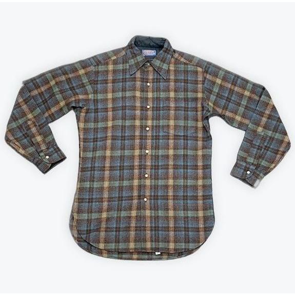 からだ健やか茶 1970s ペンドルトンウールシャツ 楽天市場】70's PENDLETON USA製 チェック柄 オープンカラー