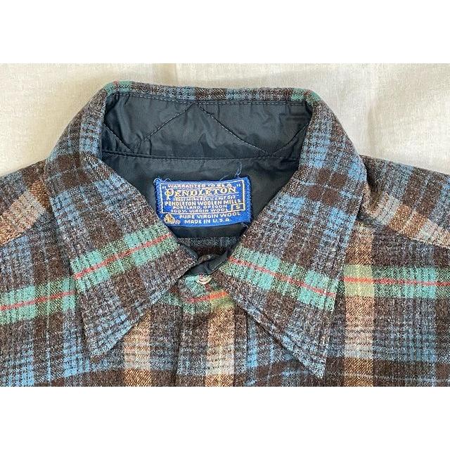 PENDLETON 70's 米国製 ペンドルトン Pendleton ウールシャツ