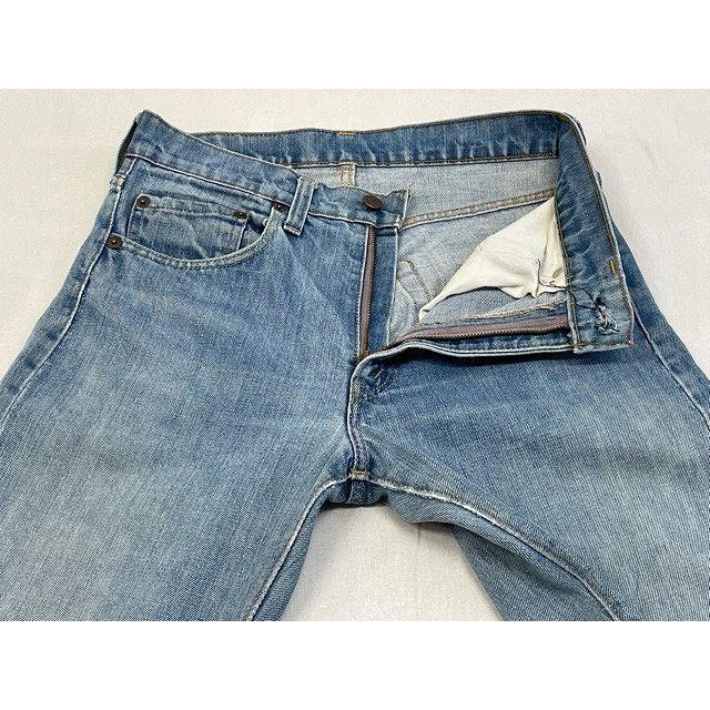 70's 米国製 ビンテージ リーバイス LEVI'S 505-0217 66前期 ボタン裏5 タロン42 裾チェーン 表記W30 L32 実寸W76 L83cm [ta-0976]｜highground｜04