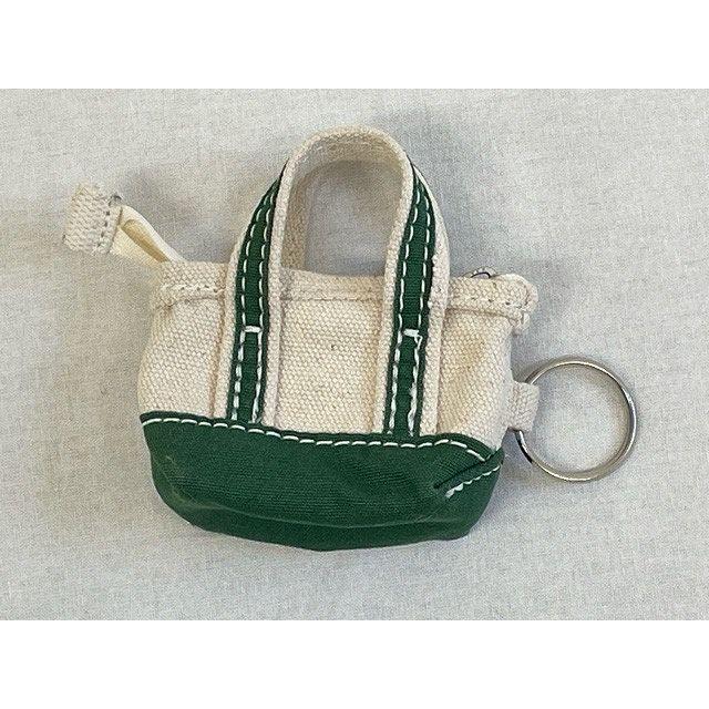 L.L.Bean エルエルビーン トートバッグ キーホルダー キーリング 268887 グリーン 横8.5縦6幅3.5cm [ta-0977] | L.L.Bean | 01