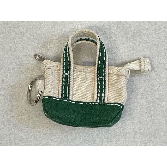 L.L.Bean エルエルビーン トートバッグ キーホルダー キーリング 268887 グリーン 横8.5縦6幅3.5cm [ta-0977] | L.L.Bean | 02