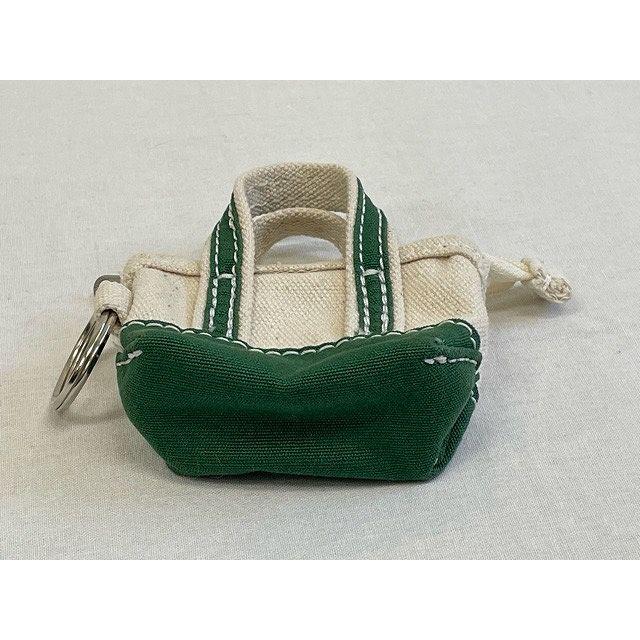 L.L.Bean エルエルビーン トートバッグ キーホルダー キーリング 268887 グリーン 横8.5縦6幅3.5cm [ta-0977] | L.L.Bean | 03