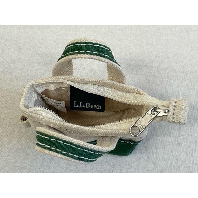 L.L.Bean エルエルビーン トートバッグ キーホルダー キーリング 268887 グリーン 横8.5縦6幅3.5cm [ta-0977] | L.L.Bean | 05