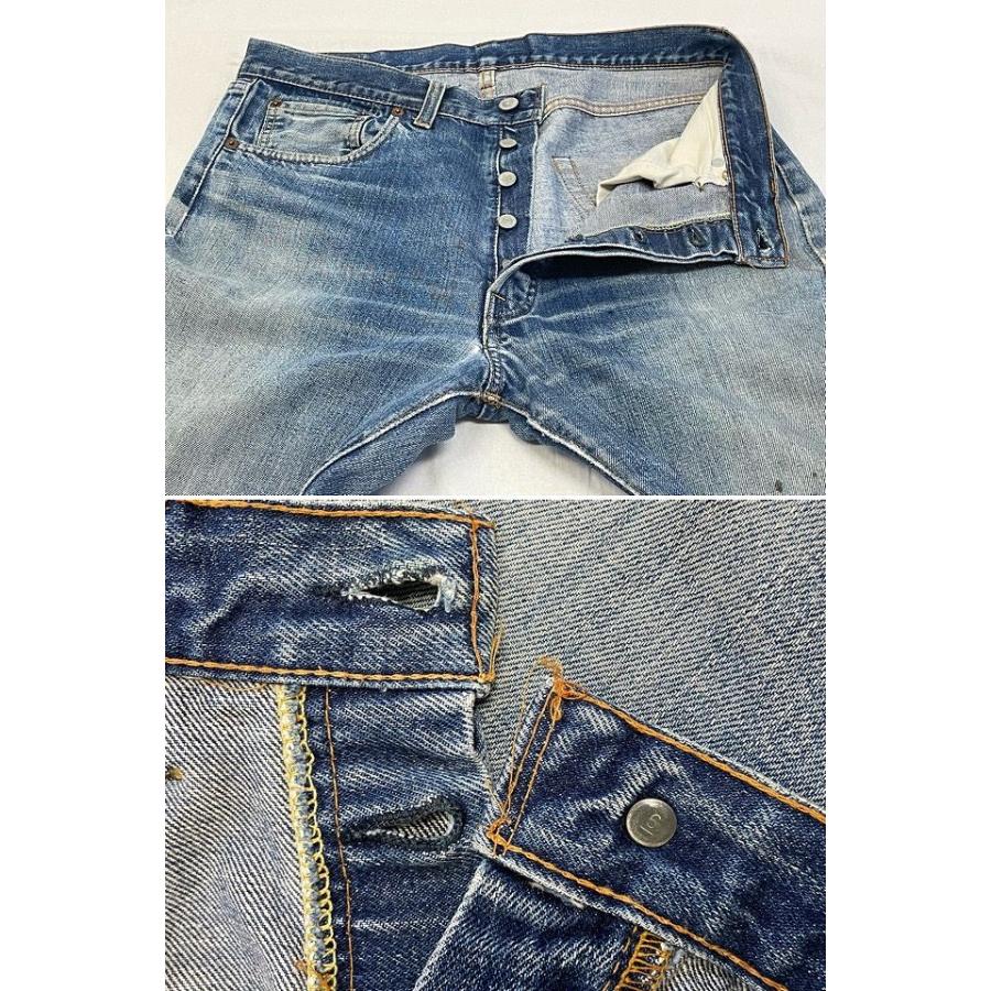 Levi's 70's 1975 米国製 リーバイス LEVI'S 501 66前期 赤耳 裾 Levi's 70's 1975 米国製 リーバイス LEVI'S 501 66前期 赤耳 裾