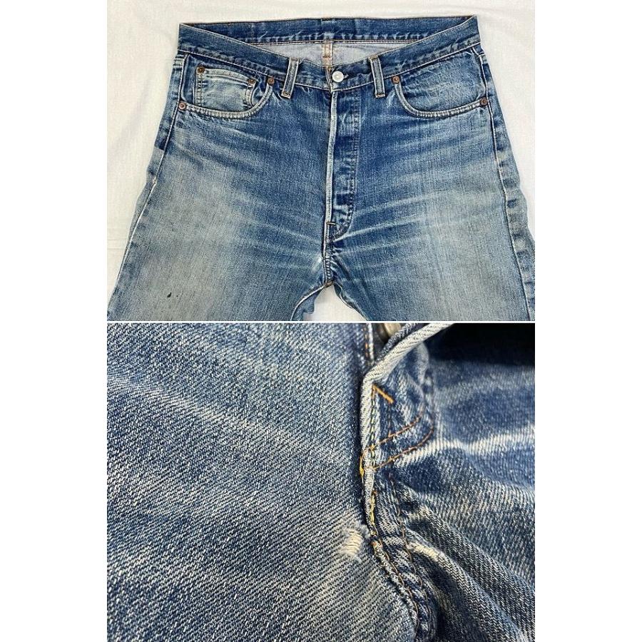Levi's 70's 1975 米国製 リーバイス LEVI'S 501 66前期 赤耳 裾 Levi's 70's 1975 米国製 リーバイス LEVI'S 501 66前期 赤耳 裾