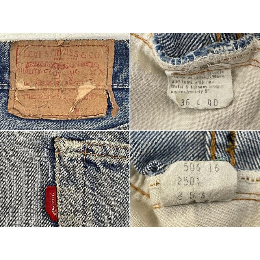 Levi's 70's 1975 米国製 リーバイス LEVI'S 501 66前期 赤耳 裾 Levi's 70's 1975 米国製 リーバイス LEVI'S 501 66前期 赤耳 裾