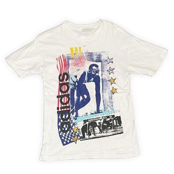 アディダス　ビンテージ　Tシャツ 80sビンテージ Club adidas フロントプリント Tシャツ - メルカリ