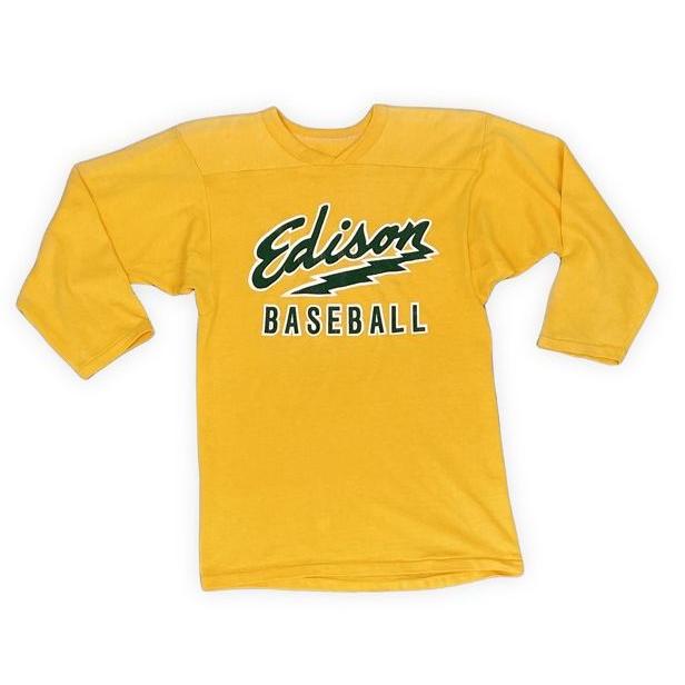 ヴィンテージ　ラッセルアスレチック　アメリカンフットボール シャツ 金タグ ラッセルアスレチック ヴィンテージ 70s 80s 金タグ プリント Tシャツ