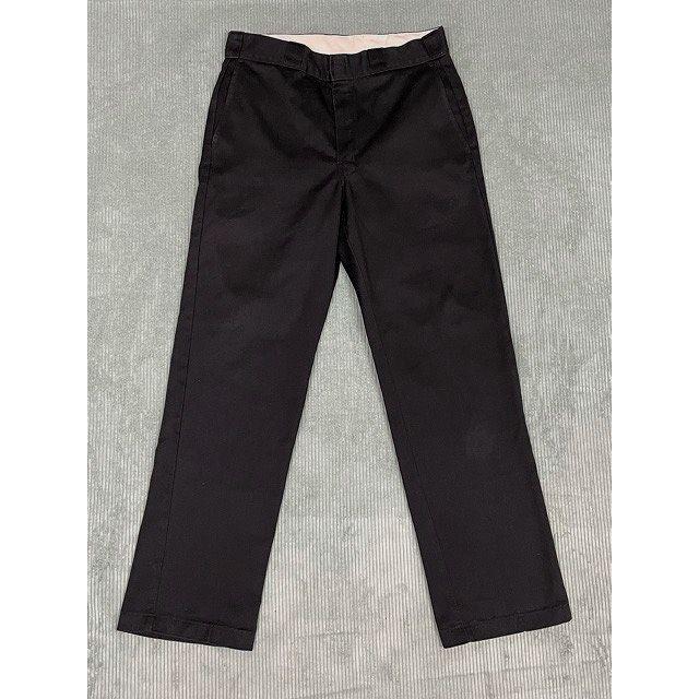 Dickies 90s USA製 ワークパンツ 874 ブラック 実寸W33 USA製 90s Dickies 874 Work Pants 黒 W34×L28 ディッキーズ