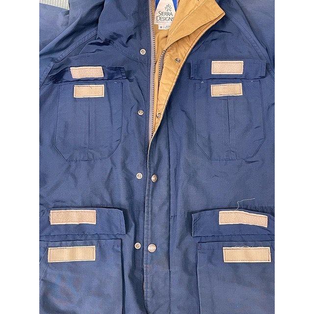 USA製 シエラデザイン 8本木 マウンテンパーカー Lサイズ 80s ブルー SIERRA DESIGNS（シエラデザインズ） 80's 米国製 MADE IN USA