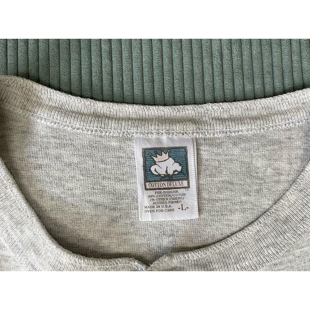 anvil（アンビル） 90's 米国製 COTTON DELUXE ヘンリーネック Tシャツ