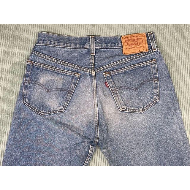 Levi's（リーバイス） 米国製 80's LEVI'S 501 ハチマル 裾チェーン