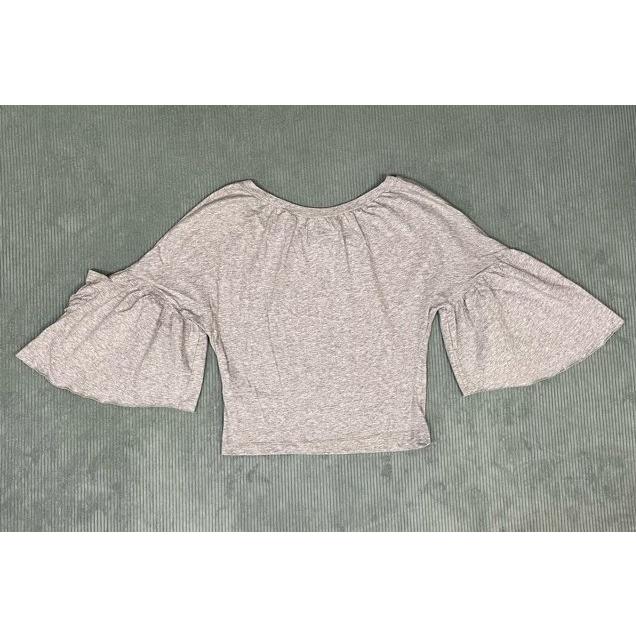 MM6 Maison Margiela メゾンマルジェラ ワイドスリーブ カットソー S32NC0391 グレー M  [ta-1168] | MM6 | 08