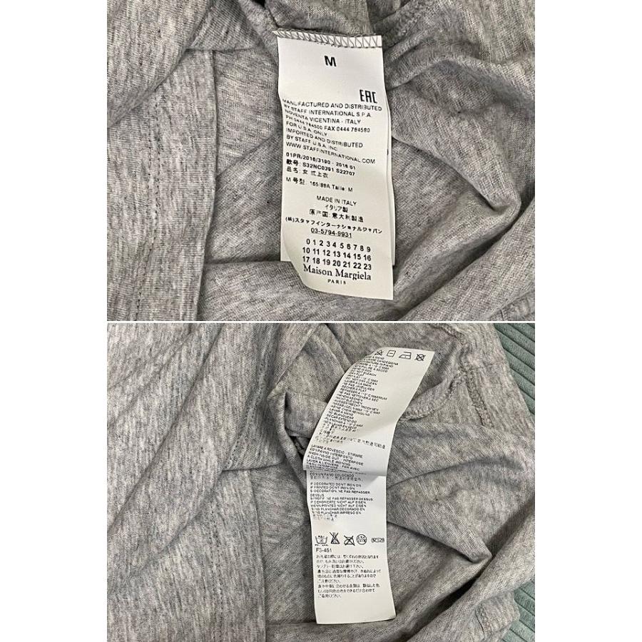 MM6 Maison Margiela メゾンマルジェラ ワイドスリーブ カットソー S32NC0391 グレー M  [ta-1168] | MM6 | 07