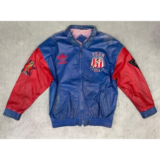 adidas 80's アディダス 武道人 TEAM USA ビンテージ レザー adidas 80's アディダス 武道人 TEAM USA ビンテージ レザー