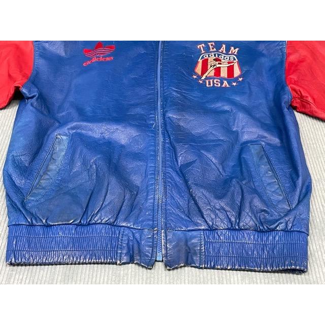adidas 80's アディダス 武道人 TEAM USA ビンテージ レザー adidas 80's アディダス 武道人 TEAM USA ビンテージ レザー