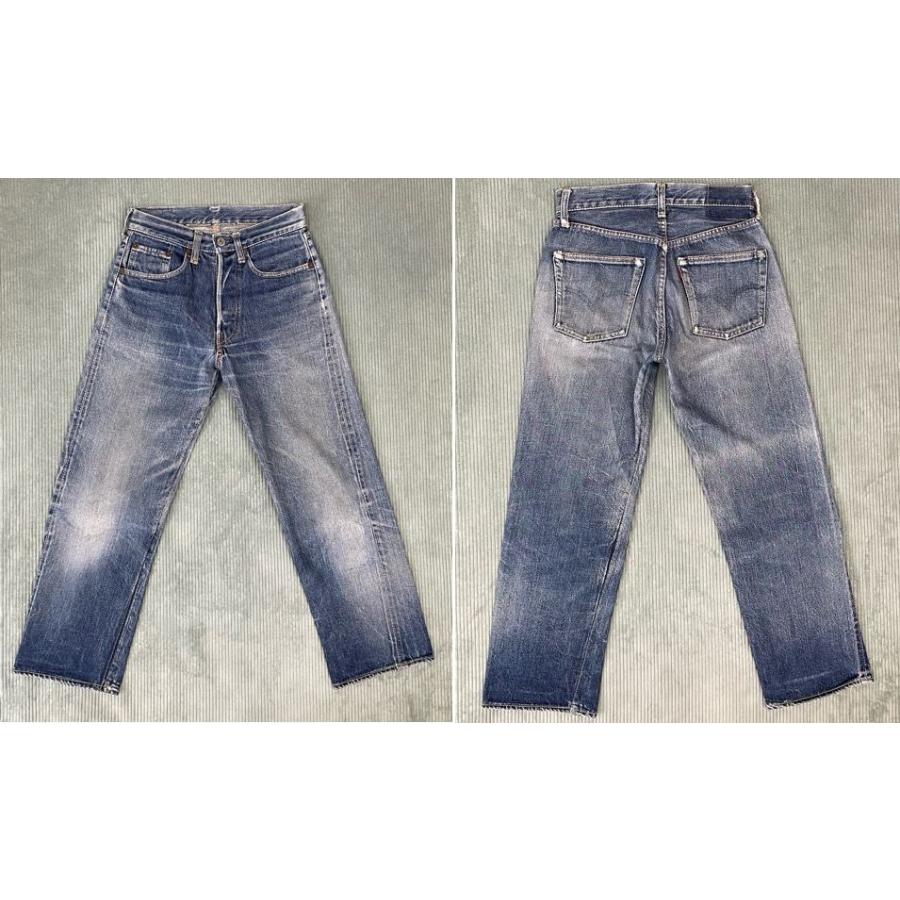 60's 米国製 ビンテージ リーバイス LEVI'S 503BXX 501XX 隠しリベット 均等V 赤耳 実寸W66L64 [ta-1201]_1