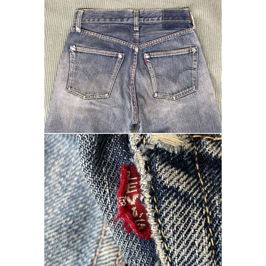 60's 米国製 ビンテージ リーバイス LEVI'S 503BXX 501XX 隠しリベット 均等V 赤耳 実寸W66L64 [ta-1201]_7