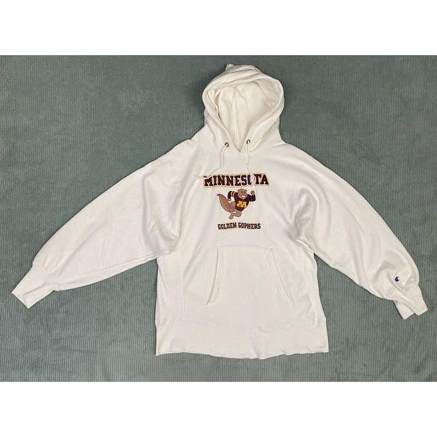 【新品タグ付き】OSHIMAREI/REVERSE WEAVE POスウェット白 Champion トレーナー スウェット x TOKYO 23 REVERSE WEAVE Crew