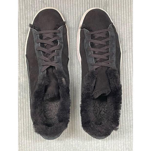 プーマ PUMA ユナイテッドアローズ B&Y別注 クライド CLYDE FOR B&Y シープスキン ボア 黒 ブラック 27.0 [ta-1306] | PUMA | 02