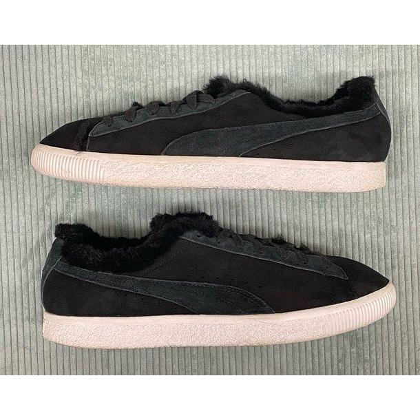 プーマ PUMA ユナイテッドアローズ B&Y別注 クライド CLYDE FOR B&Y シープスキン ボア 黒 ブラック 27.0 [ta-1306] | PUMA | 03