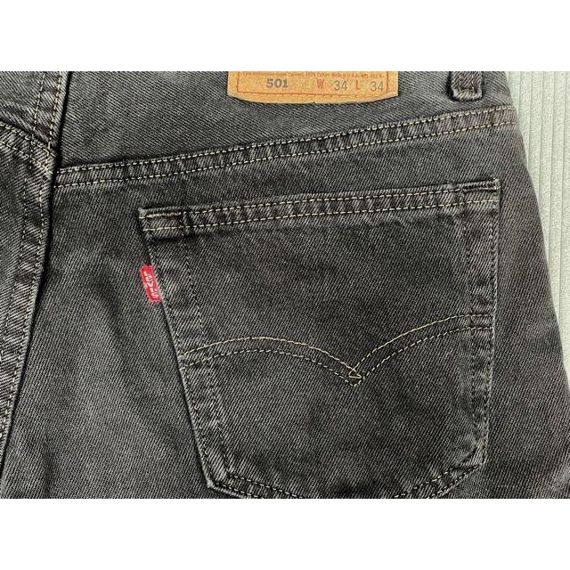 Levi's（リーバイス） 米国製 90's LEVI'S 501-06 ブラックデニム 銅