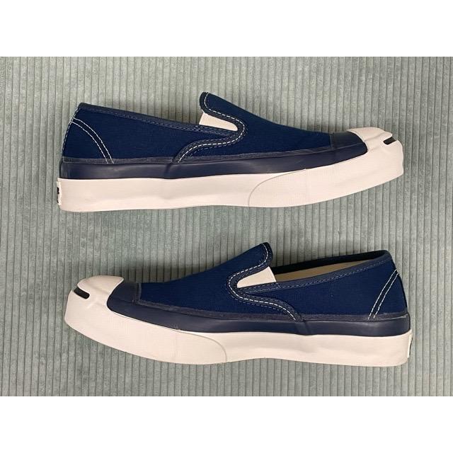 2016AW コンバース アディクト CONVERSE ADDICT ジャックパーセル JACK PURCELL CANVAS SLIP-ON 1CK457 ネイビー 24.0 [ta-1376] | JACK PURCELL | 05