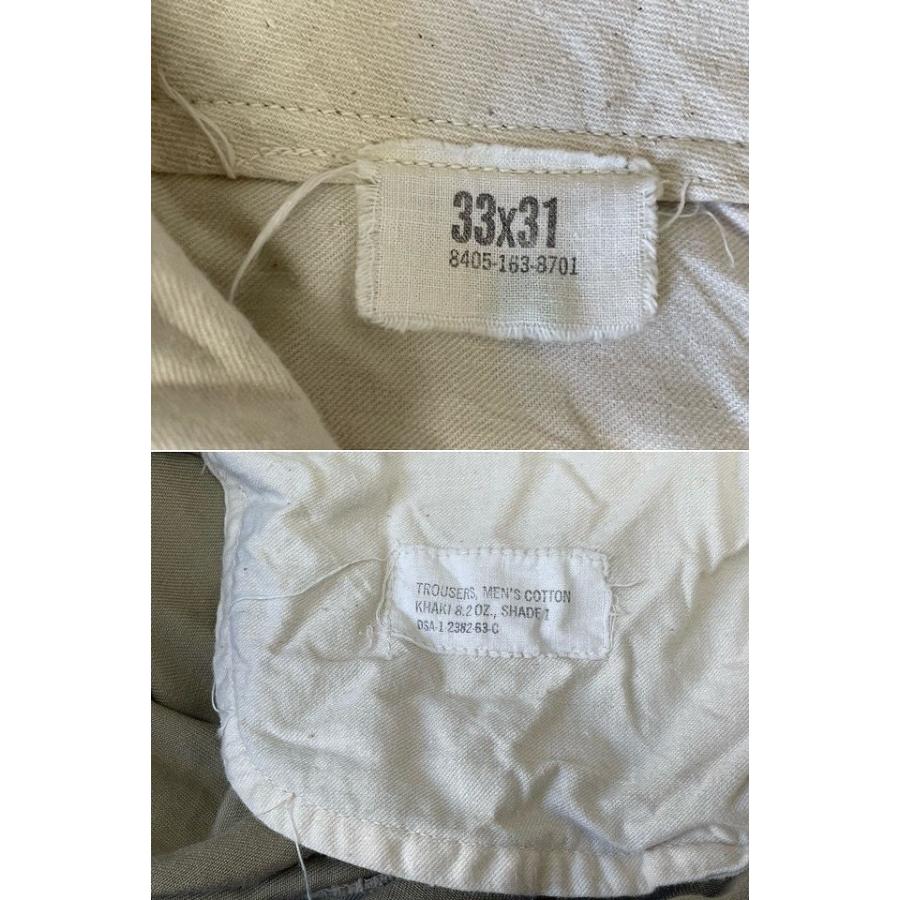 MILITARY（ミリタリー） 60's 1963 米軍 us army trousers 8405-163