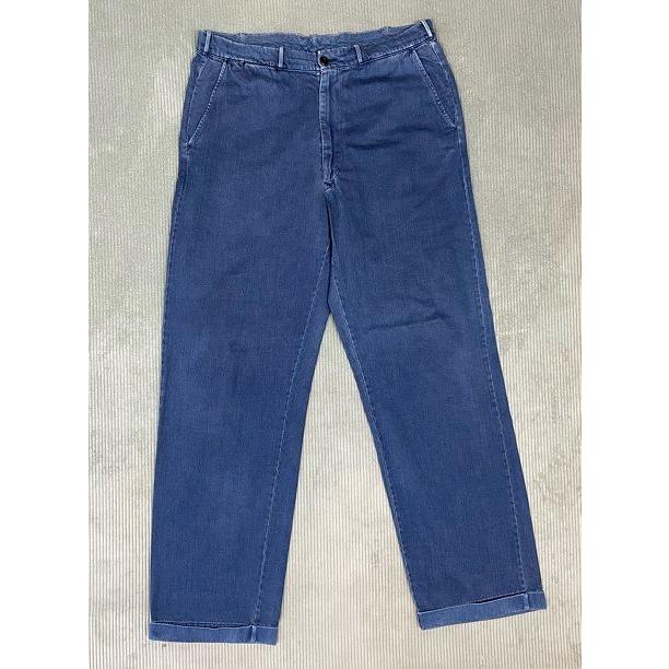 2011 トルコ製 リーバイス LEVI'S LVC 1960's 19602-0006 トラウザー チノパン シンチバック インディゴ 表記W32L32 実寸W88L79 [ta-1459] | Levi's VINTAGE CLOTHING | 06