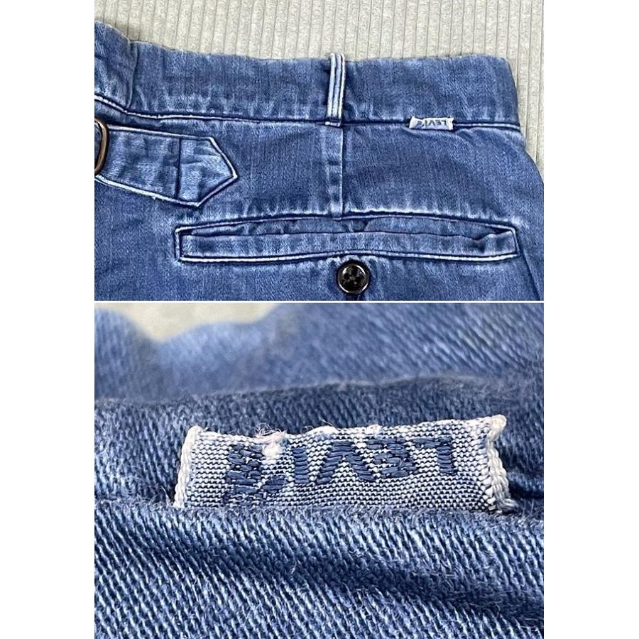 2011 トルコ製 リーバイス LEVI'S LVC 1960's 19602-0006 トラウザー チノパン シンチバック インディゴ 表記W32L32 実寸W88L79 [ta-1459] | Levi's VINTAGE CLOTHING | 09