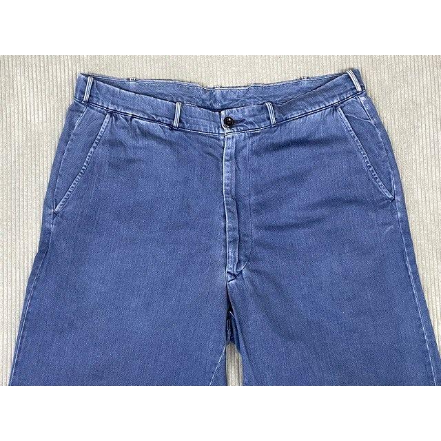 2011 トルコ製 リーバイス LEVI'S LVC 1960's 19602-0006 トラウザー チノパン シンチバック インディゴ 表記W32L32 実寸W88L79 [ta-1459] | Levi's VINTAGE CLOTHING | 01