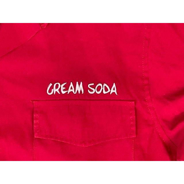 クリームソーダ（CREAM SODA） 長袖 シャツ オープンカラー 開襟