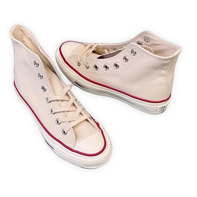 日本製 made in JAPAN コンバース オールスター CONVERSE CANVAS ALL STAR J HI ナチュラル N WHITE 23.0 [ta-1491] | CANVAS ALL STAR