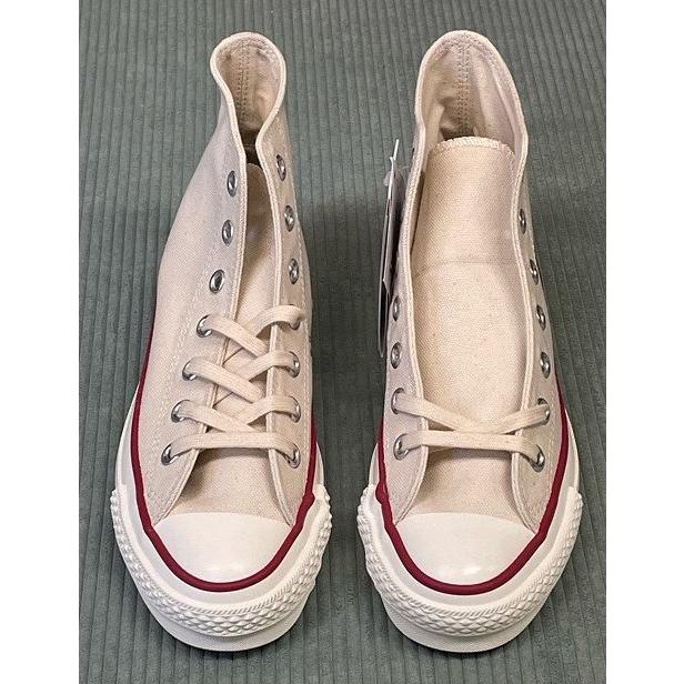 日本製 made in JAPAN コンバース オールスター CONVERSE CANVAS ALL STAR J HI ナチュラル N WHITE 23.0 [ta-1491] | CANVAS ALL STAR | 01