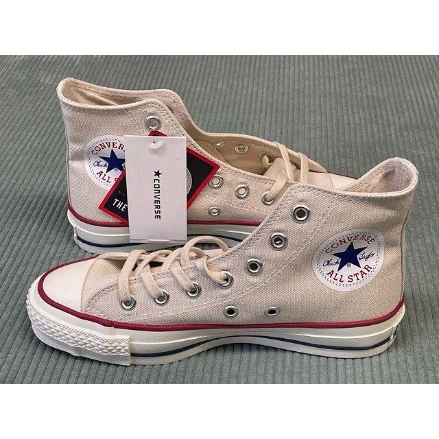 日本製 made in JAPAN コンバース オールスター CONVERSE CANVAS ALL STAR J HI ナチュラル N WHITE 23.0 [ta-1491] | CANVAS ALL STAR | 05