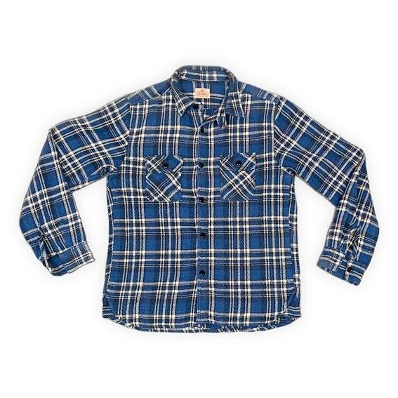 five brother 50s ネルシャツ　vintage FIVEBROTHER 米国製 50's 復刻 ファイブブラザー ヘビーネル