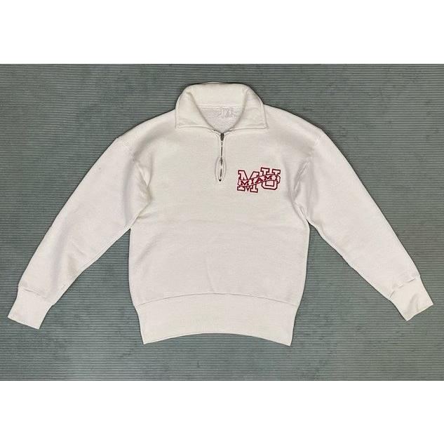 VINTAGE 50's UNKNOWN ビンテージスウェット ハーフジップ セットイン